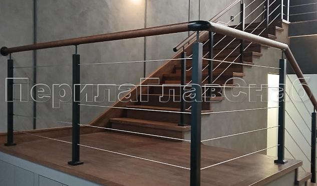 Перила на тросах в Самаре. Готовые проекты ПерилаГлавСнаб