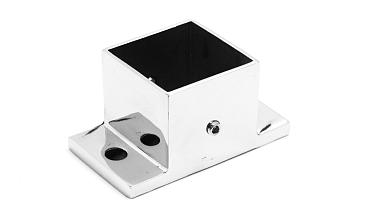 Фланец для трубы 40х40, укороченный, полированный, литой AISI 304 k553 купить в Самаре