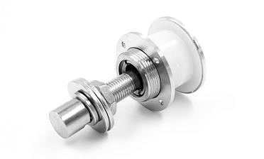 Рутель для крепления козырьков на ванты, разборный, для стекла 10-26 мм, нержавеющая сталь AISI 316, полированная k274-2 купить в Самаре