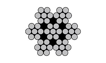 Трос из нержавеющей стали средней жесткости Ø6 мм AISI 304 Ф-1070 купить в Самаре