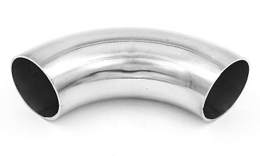 Длинный отвод поручня под сварку Ø50.8х180х1.5 мм, длина 180 мм, полированный 400 Grit, (aisi 304) k021-11 купить в Самаре