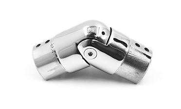 Соединитель поручня с пазом регулируемый, d=42,4 мм, полированный, AISI304 k195 купить в Самаре