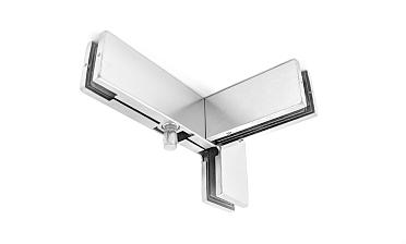 Фитинг угловой с осью и ребром жесткости, правый, шлифованный t141R SSS купить в Самаре