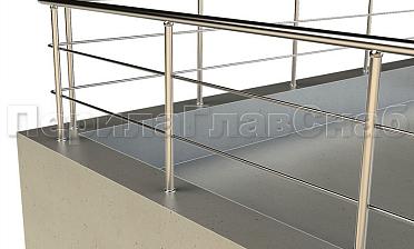 Ограждение на кровлю с ригельным заполнением купить в Самаре