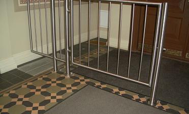 Ограждение лестниц для детей с вертикальным заполнением купить в Самаре