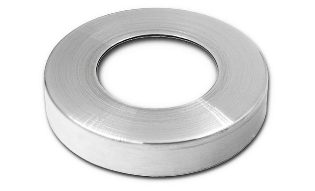 Низ стойки антивандальный Ø38.1хØ76х10х1.5, шлиф. (AISI 304) k120