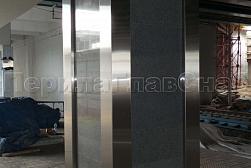 Облицовка колонн нержавеющей сталью в Самаре. Готовые проекты ПерилаГлавСнаб - фото 9