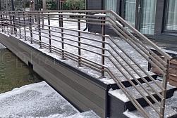 Ограждение входных групп в Самаре. Готовые проекты ПерилаГлавСнаб - фото 12