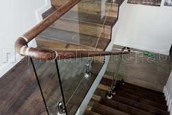 Перила на второй этаж в Самаре. Готовые проекты ПерилаГлавСнаб - фото 26