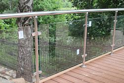 Перила и ограждения для террас в Самаре. Готовые проекты ПерилаГлавСнаб - фото 23