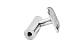 Держатель поручня к стойке Ø38.1 мм, с ложементом для трубы Ø50.8 мм полированный, литой (AISI 304) k243