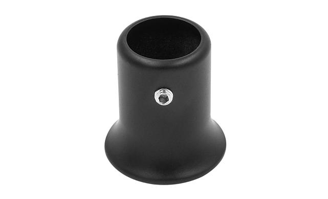  Соединитель стена-труба 19 мм, цинк, черный t907 BZn  4