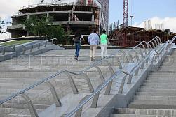 Перила для лестниц из металла в Самаре. Готовые проекты ПерилаГлавСнаб - фото 3