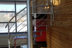 Ограждения для лестниц в Самаре. Готовые проекты ПерилаГлавСнаб - фото 26