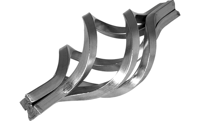 Декоративная вставка (корзинка) для стойки Ø25 мм, k388 4