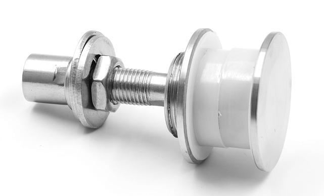 Рутель под стекло 10-26 мм, шпилька М14, регулируемый, разборный (AISI 304) k269-6 6