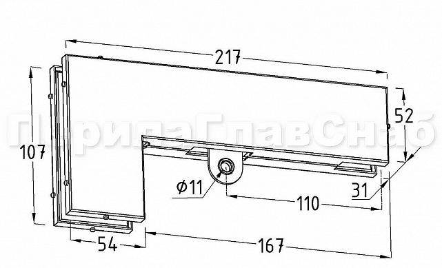 Фитинг угловой соединительный с ответной частью под замок со стопором, шлифованный t142 SSS 2