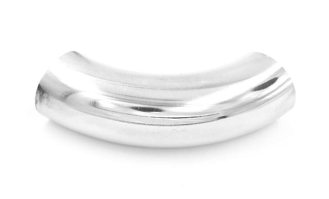 Отвод поручня под сварку Ø38.1х1.5 мм, 155 мм, 400 Grit, полир., AISI 304, k095-11 4