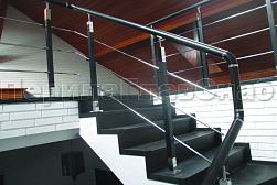 Ограждения маршевых лестниц и площадок в Самаре. Готовые проекты ПерилаГлавСнаб - фото 20