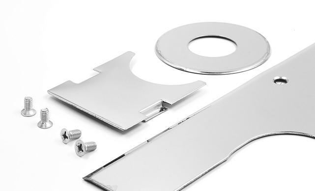 Крышка к доводчику t186, полированная нерж. сталь 1.2 мм t186-2k PSS 4