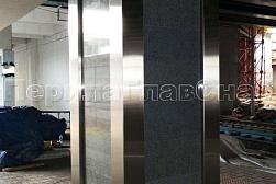 Облицовка колонн нержавеющей сталью в Самаре. Готовые проекты ПерилаГлавСнаб - фото 10