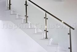 Перила на второй этаж в Самаре. Готовые проекты ПерилаГлавСнаб - фото 1