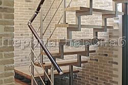 Ограждения для лестниц в Самаре. Готовые проекты ПерилаГлавСнаб - фото 9