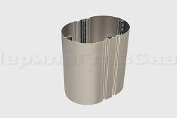 Облицовка колонн нержавеющей сталью в Самаре. Готовые проекты ПерилаГлавСнаб - фото 1