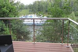 Перила и ограждения для террас в Самаре. Готовые проекты ПерилаГлавСнаб - фото 22