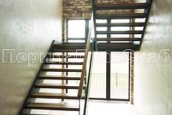 Ограждения маршевых лестниц и площадок в Самаре. Готовые проекты ПерилаГлавСнаб - фото 13