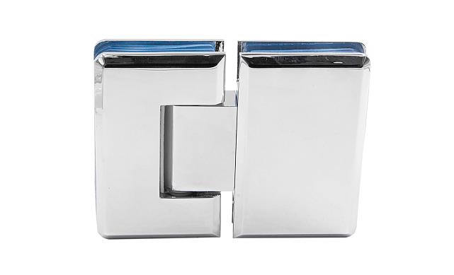 Петля для душевой кабины стекло-стекло 180° 90х55 мм, полированная t303 PSS 6