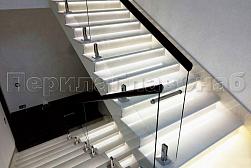 Перила на второй этаж в Самаре. Готовые проекты ПерилаГлавСнаб - фото 9