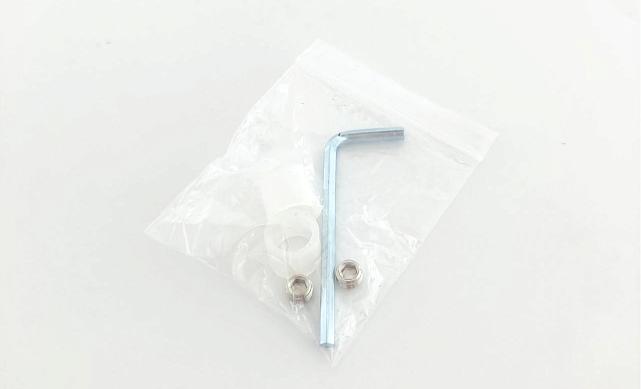 Ручка для стеклянной двери рейлинг двухсторонняя для стекла 8-12 мм, 25х425х600 мм, шлифованная t633-2-600 SSS 3