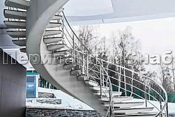 Ограждения для лестниц в Самаре. Готовые проекты ПерилаГлавСнаб - фото 16