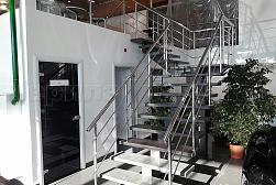 Ограждения для лестниц в Самаре. Готовые проекты ПерилаГлавСнаб - фото 4