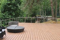 Перила и ограждения для террас в Самаре. Готовые проекты ПерилаГлавСнаб - фото 24