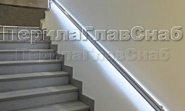 Пристенный поручень с LED подсветкой купить в Самаре