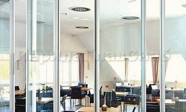 Стеклянные перегородки для зоны отдыха в офисе купить в Самаре